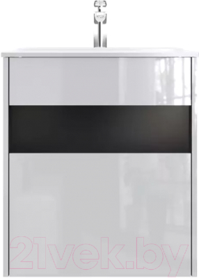 Тумба под умывальник AM.PM Func M8FFUX0601WG (белый глянец) - фото