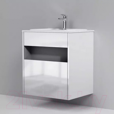 Тумба под умывальник AM.PM Func M8FFUX0601WG (белый глянец)