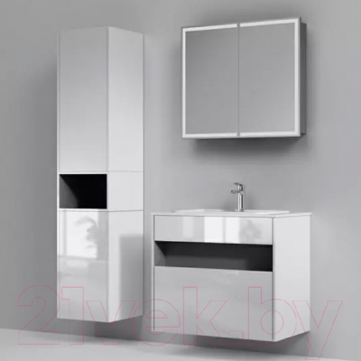 Тумба под умывальник AM.PM Func M8FFUX0801WG (белый глянец)