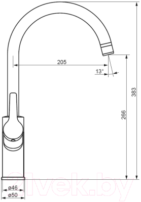 Смеситель Damixa Eclipce 310721000