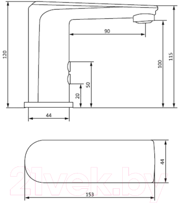 Смеситель Damixa Jupiter 770290000