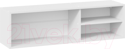 Полка ТриЯ Марли (белый/серо-голубой)