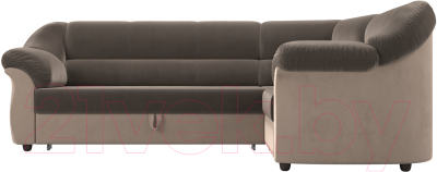 Диван угловой Лига Диванов Карнелла правый / 60278