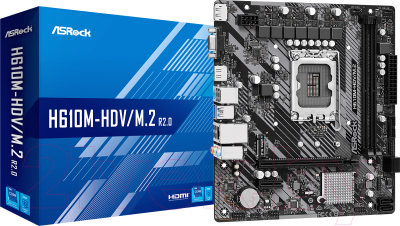 Материнская плата AsRock H610M-HDV/M.2 R2.0