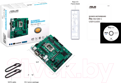 Материнская плата Asus Pro H610M-C-CSM