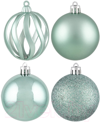 Набор шаров новогодних Волшебная страна SYQA-0123064 / 106291 - фото