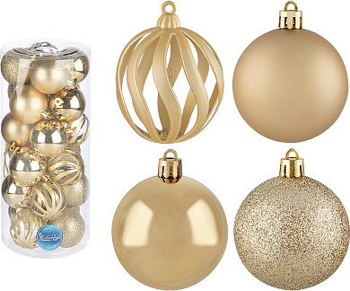 Набор шаров новогодних Волшебная страна SYQA-0123066 / 106292