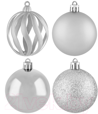 Набор шаров новогодних Волшебная страна SYQA-0123067 / 106293 - фото