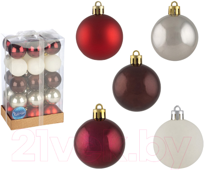 Набор шаров новогодних Волшебная страна SYQB2-0123030 / 106339