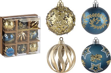 Набор шаров новогодних Волшебная страна SYQB1-0123062 / 106336