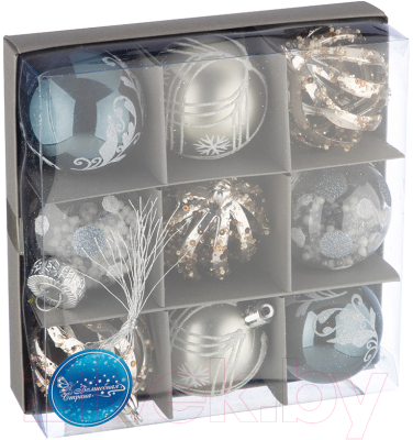 Набор шаров новогодних Волшебная страна SYQB1-0123102 / 106337