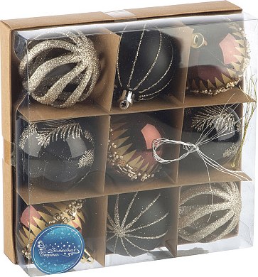 Набор шаров новогодних Волшебная страна SYQB1-0123166 / 106335 - фото