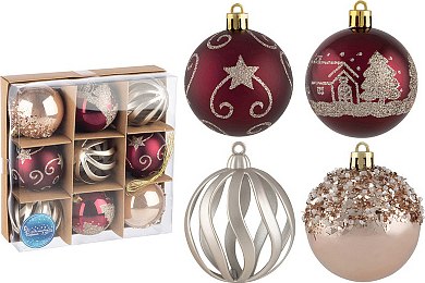 Набор шаров новогодних Волшебная страна SYQB2-0123049 / 106340