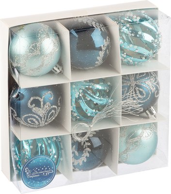 Набор шаров новогодних Волшебная страна SYQB2-0123192 / 106342 - фото