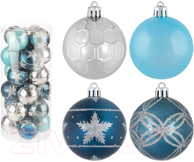 Набор шаров новогодних Волшебная страна SYQB2-0123194 / 106343