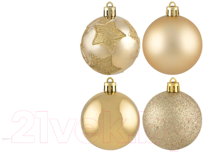 Набор шаров новогодних Волшебная страна SYQB3-0123092 / 106346 - фото