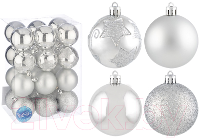 Набор шаров новогодних Волшебная страна SYQB3-0123093 / 106347