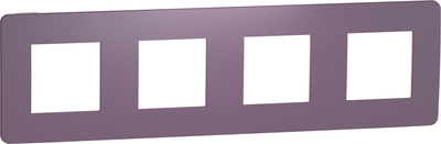 Рамка для выключателей и розеток Schneider Electric Unica NU280815 - фото