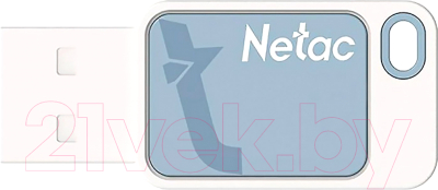 Usb flash накопитель Netac UA31 USB2.0 32GB (NT03UA31N-032G-20BL) - фото