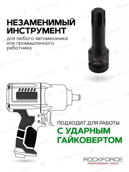 Головка слесарная RockForce RF-24607870MPB