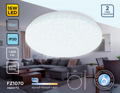 Потолочный светильник Ambrella FZ1070