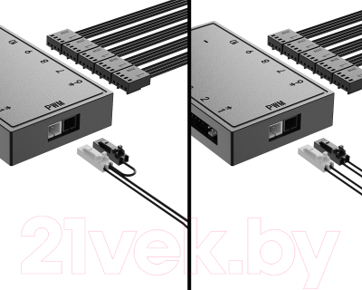 Контроллер вентиляторов ID-Cooling FH-10 PWM