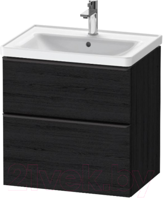 Тумба с умывальником Duravit D-Neo (DE435401616+2367650000) - фото