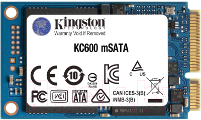 SSD диск Kingston KC600 1024GB (SKC600MS/1024G) - фото