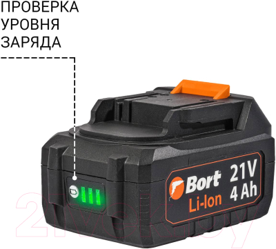 Угловая шлифовальная машина Bort BWS-21LI (93413571)