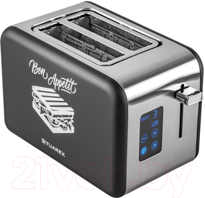 Тостер Tuarex TK-6002 (черный/стальной)