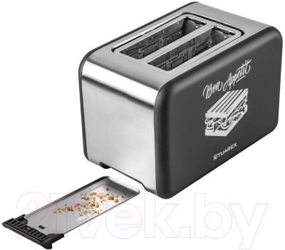 Тостер Tuarex TK-6002 (черный/стальной)