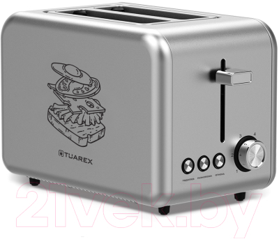 Тостер Tuarex TK-6001 (стальной) - фото