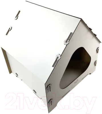 Домик для животных Woodary 4000 (белый)