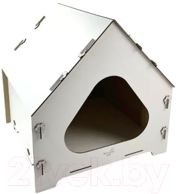 Домик для животных Woodary 4000 (белый)