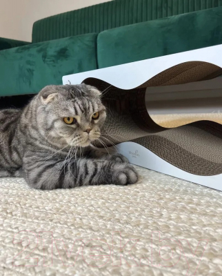 Лежанка-когтеточка Woodary Метро / 4002