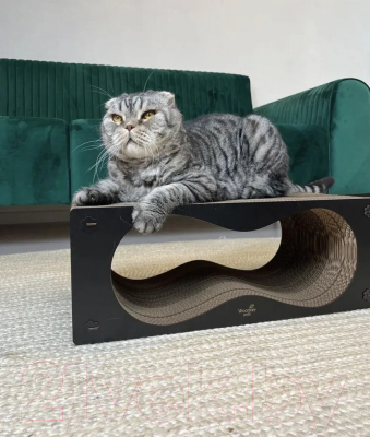 Лежанка-когтеточка Woodary Метро / 4003