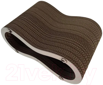 Лежанка-когтеточка Woodary Лемниската / 4004