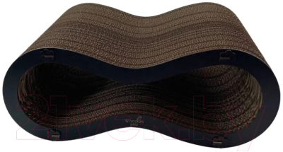 Лежанка-когтеточка Woodary Лемниската / 4005