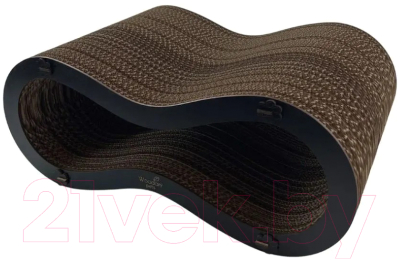 Лежанка-когтеточка Woodary Лемниската / 4005