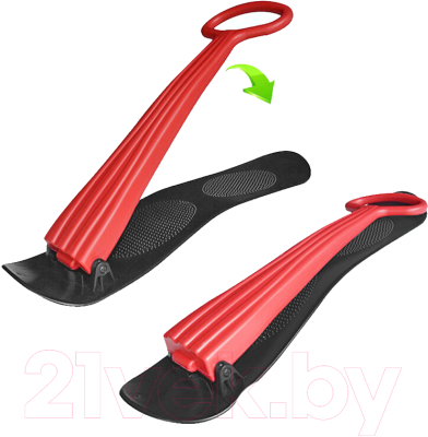 Снежный самокат Maxiscoo MSC-SNB-02 (красный)