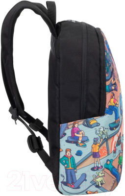 Рюкзак Rivacase 5420 Скейтер (черный)