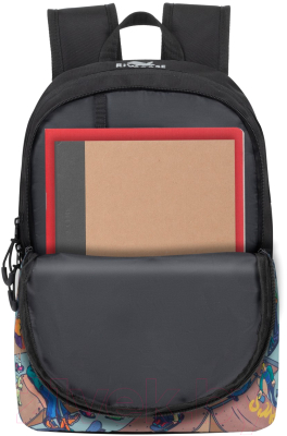 Рюкзак Rivacase 5420 Скейтер (черный)