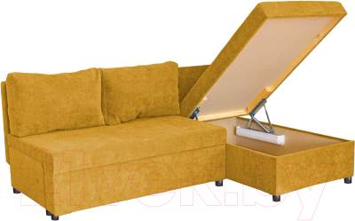 Диван угловой Mio Tesoro Farris 4УС+0Пд (Santos 10)