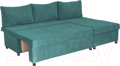 Диван угловой Mio Tesoro Farris 4УС+0Пд (Santos 15)