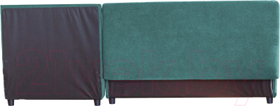 Диван угловой Mio Tesoro Farris 4УС+0Пд (Santos 15)