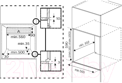 Электрический духовой шкаф Indesit IFE 3644 BL