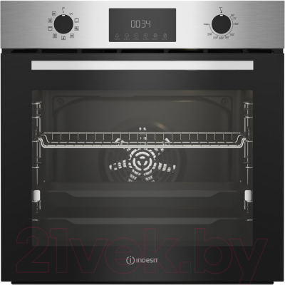 Электрический духовой шкаф Indesit IFE 3841 J IX - фото