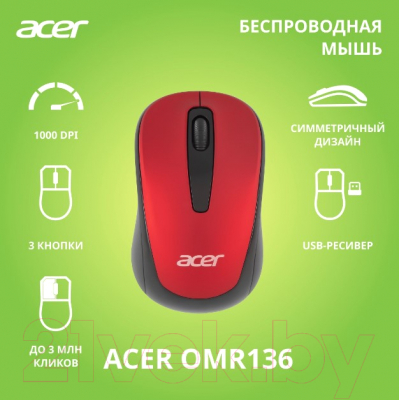 Мышь Acer OMR136 / ZL.MCEEE.01J