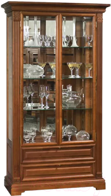 Шкаф с витриной Гомельдрев ГМ 5907 Береза - фото