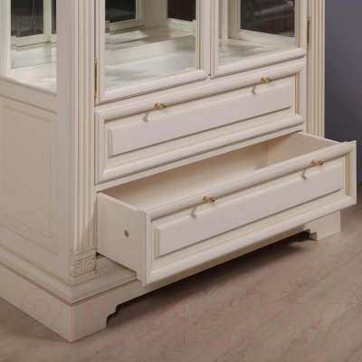 Шкаф с витриной Гомельдрев ГМ 5907 Береза